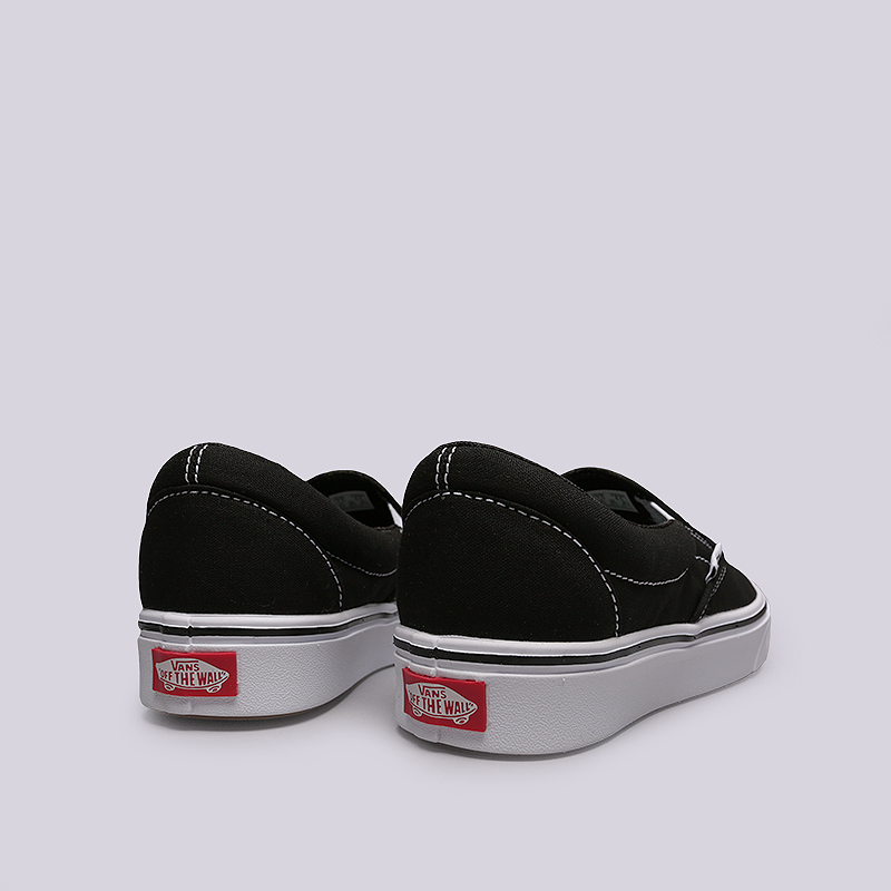 мужские черные кеды Vans ComfyСush Slip-On VA3WMDVNE - цена, описание, фото 4